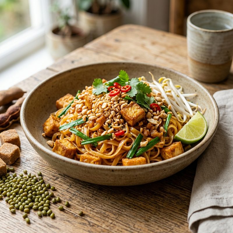 Crispy Tofu Pad Thai
