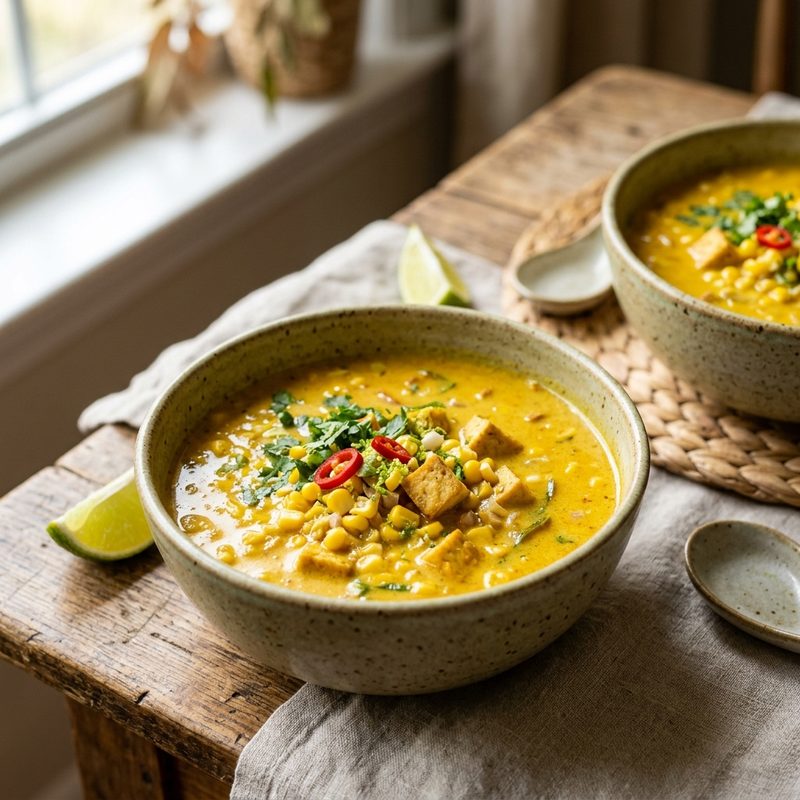 Thai Coconut Corn Chowder