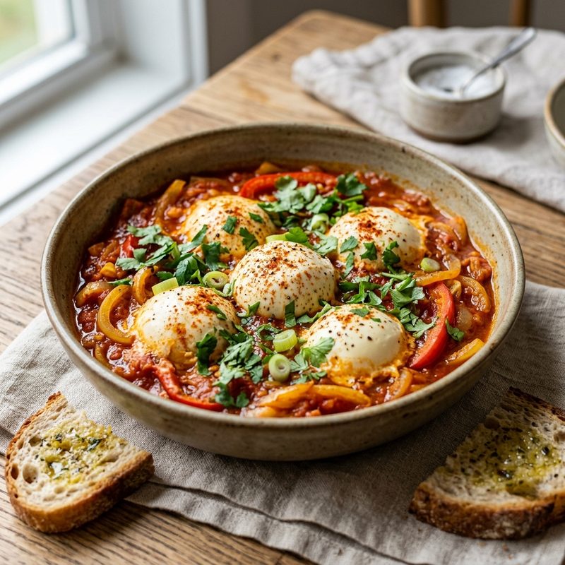 Vegan Shakshuka with Silken Tofu