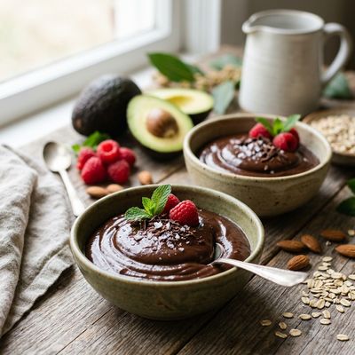 Chocolate Avocado Pudding