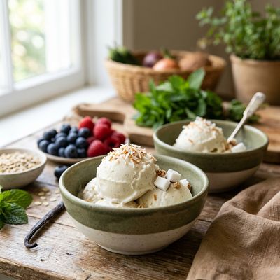 Coconut Milk Ice Cream