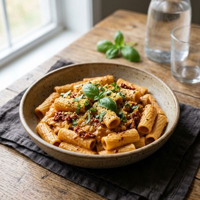 Creamy Vegan Tomato Pasta