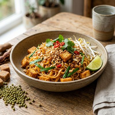 Crispy Tofu Pad Thai