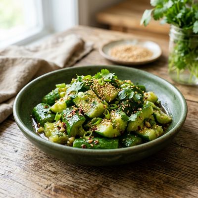 Cucumber and Sesame Salad