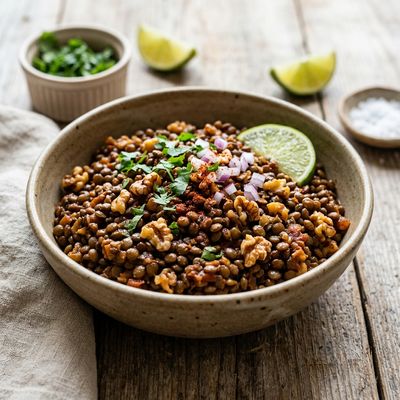 Lentil and Walnut Taco Filling