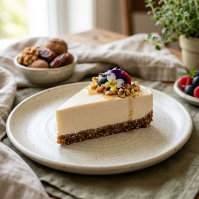No-Bake Vegan Cheesecake