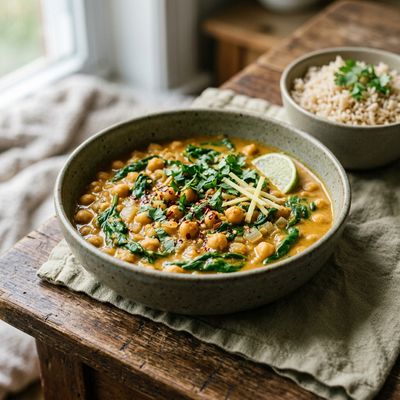 One-Pot Coconut Chickpea Curry