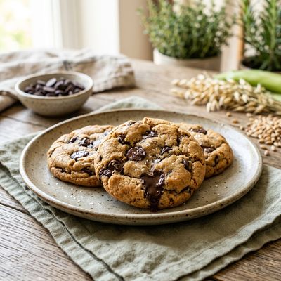 Vegan Chocolate Chip Cookies