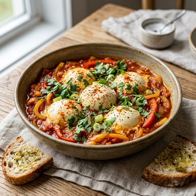 Vegan Shakshuka with Silken Tofu